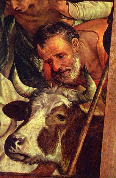 Pieter Aertsen The Adoration of the Shepherds. oil painting picture